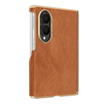 Til Samsung Galaxy Z Fold8 Magnetisk Etui Dual-Axis Hængselbeskyttelse Fløjlsagtig Tekstur Læder + PC Anti-Drop Telefoncover