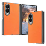 For Samsung Galaxy Z Fold8 Case Magnetic Center Pivot Litchi Texture Leather Protective Back Cover