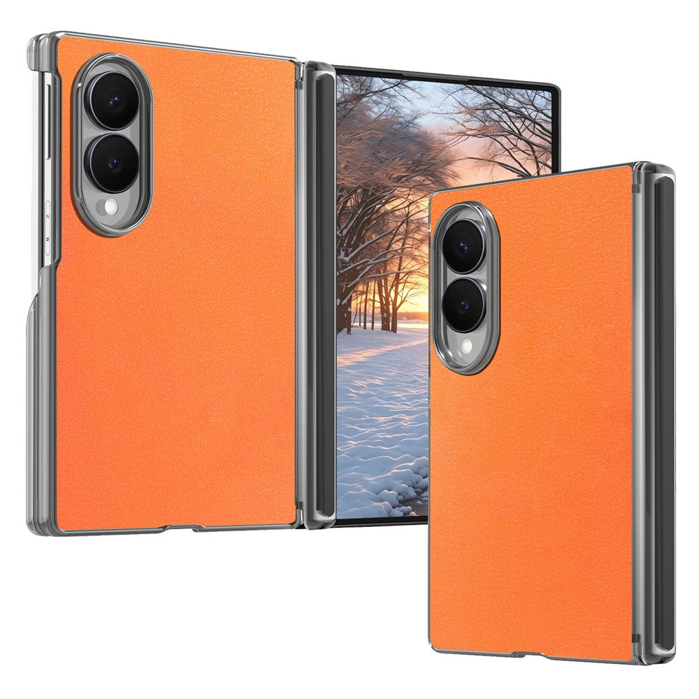 For Samsung Galaxy Z Fold8 Case Magnetic Center Pivot Litchi Texture Leather Protective Back Cover