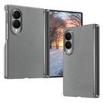 For Samsung Galaxy Z Fold8 Case Magnetic Center Pivot Litchi Texture Leather Protective Back Cover
