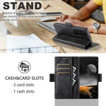 SUTENI For Samsung Galaxy Z Fold8 Ultra Case PU Leather Wallet Stand Magnetic Closing Phone Cover