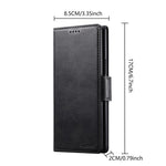 SUTENI For Samsung Galaxy Z Fold8 Ultra Case PU Leather Wallet Stand Magnetic Closing Phone Cover