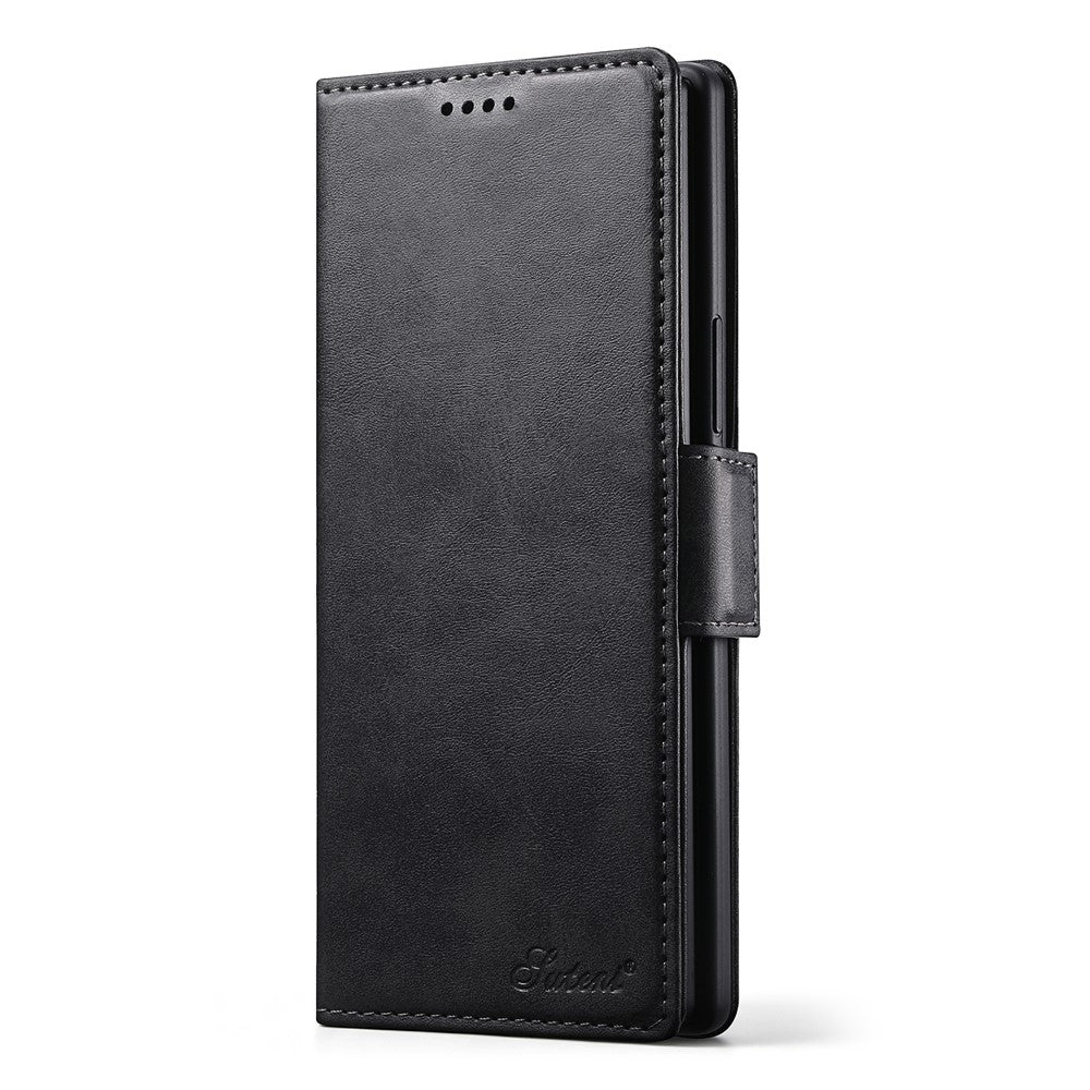 SUTENI For Samsung Galaxy Z Fold8 Ultra Case PU Leather Wallet Stand Magnetic Closing Phone Cover