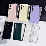 For Samsung Galaxy Z Fold8 Ultra Case with Tempered Glass Screen Protector Hard PC Shell