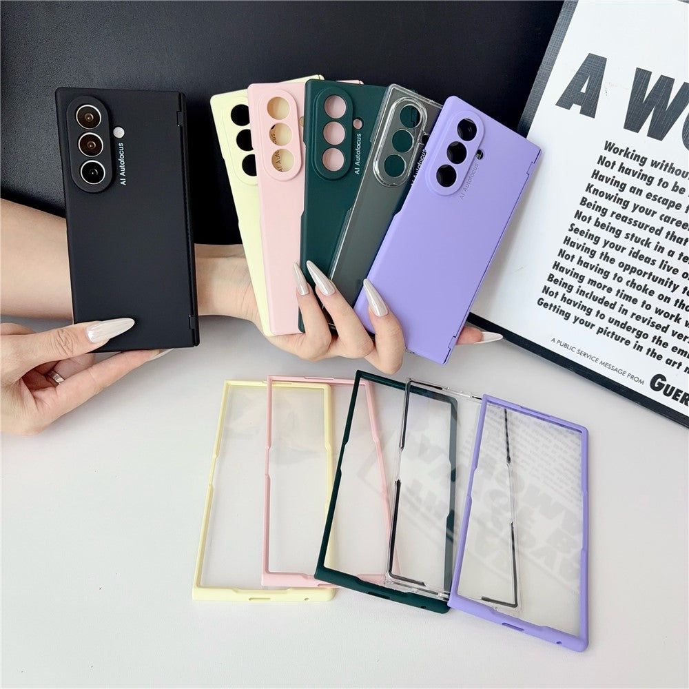 For Samsung Galaxy Z Fold8 Ultra Case with Tempered Glass Screen Protector Hard PC Shell