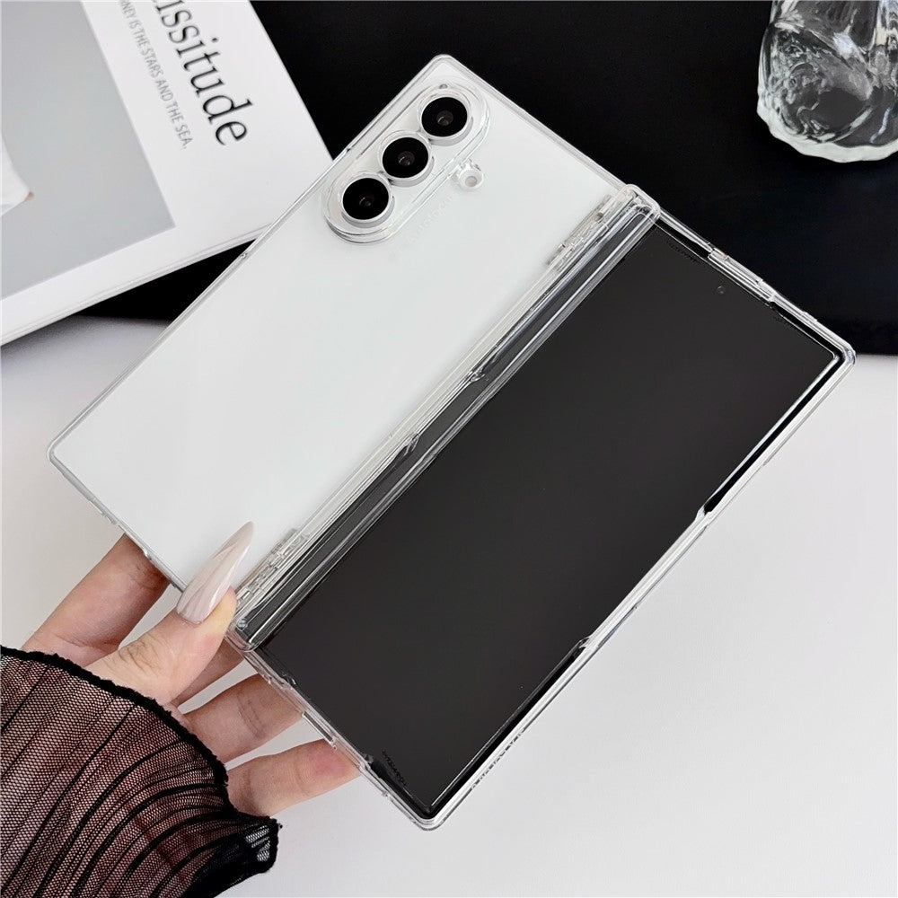 For Samsung Galaxy Z Fold8 Ultra Case with Tempered Glass Screen Protector Hard PC Shell