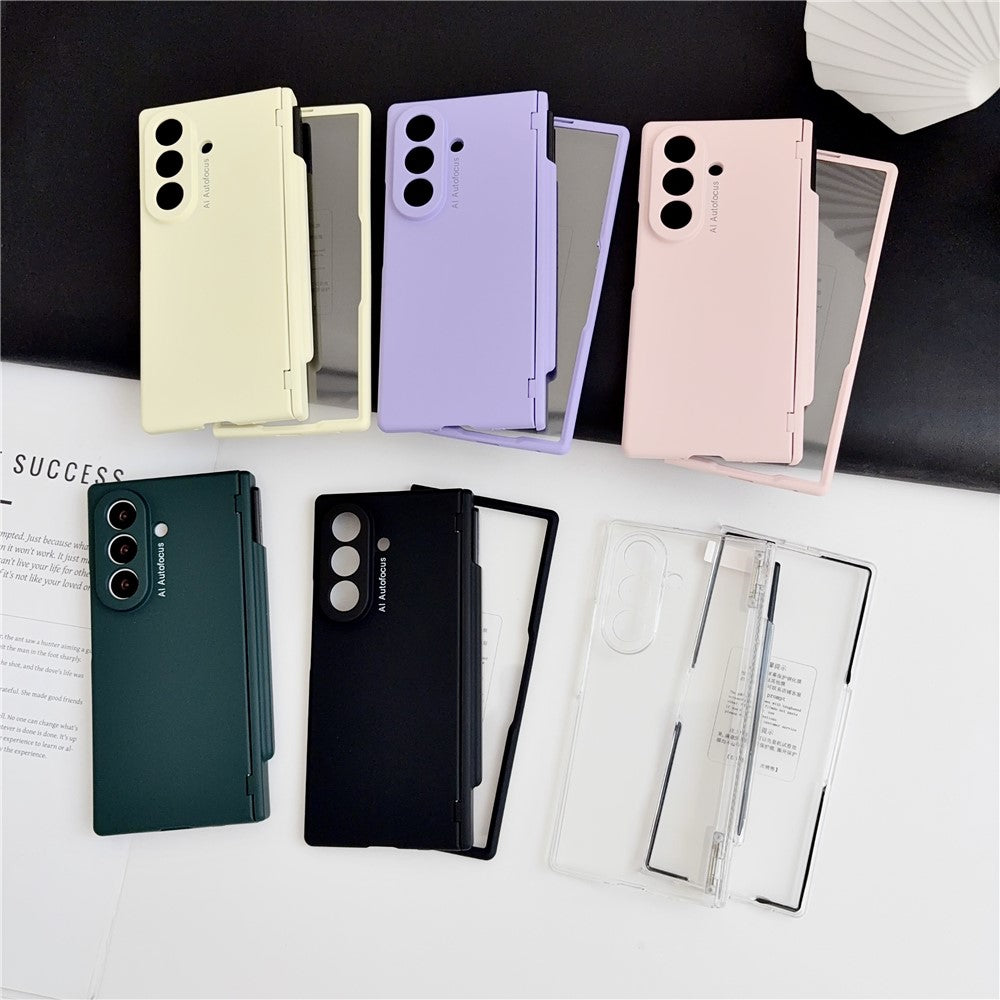 Til Samsung Galaxy Z Fold8 Ultra Cover Hårdt PC Telefoncover med Stylus / Hærdet Glas Skærmbeskytter