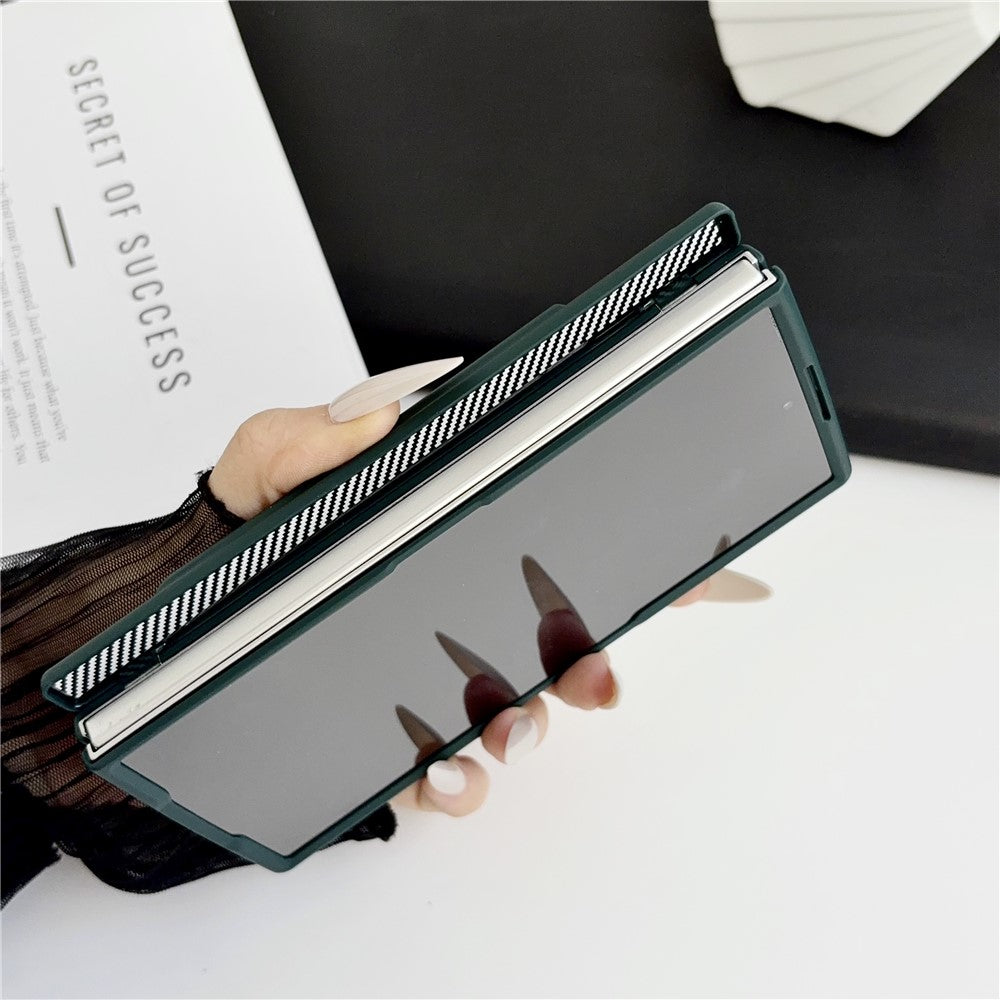 Til Samsung Galaxy Z Fold8 Ultra Cover Hårdt PC Telefoncover med Stylus / Hærdet Glas Skærmbeskytter