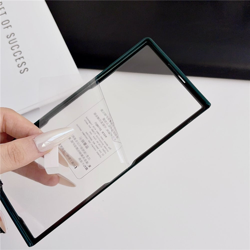 Til Samsung Galaxy Z Fold8 Ultra Cover Hårdt PC Telefoncover med Stylus / Hærdet Glas Skærmbeskytter