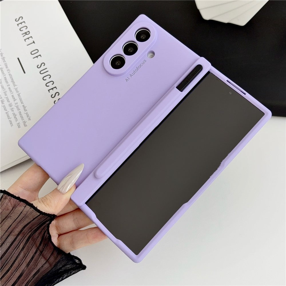 Til Samsung Galaxy Z Fold8 Ultra Cover Hårdt PC Telefoncover med Stylus / Hærdet Glas Skærmbeskytter