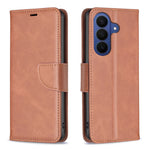 Til Samsung Galaxy S26 FE Cover Stødsikkert PU-læderetui med kortholder