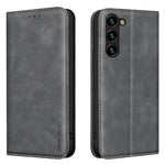 BINFEN COLOR til Samsung Galaxy S26 FE RFID-blokerende PU-lædertelefoncover med kalvetekstur