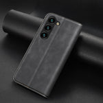 BINFEN COLOR til Samsung Galaxy S26 FE RFID-blokerende PU-lædertelefoncover med kalvetekstur