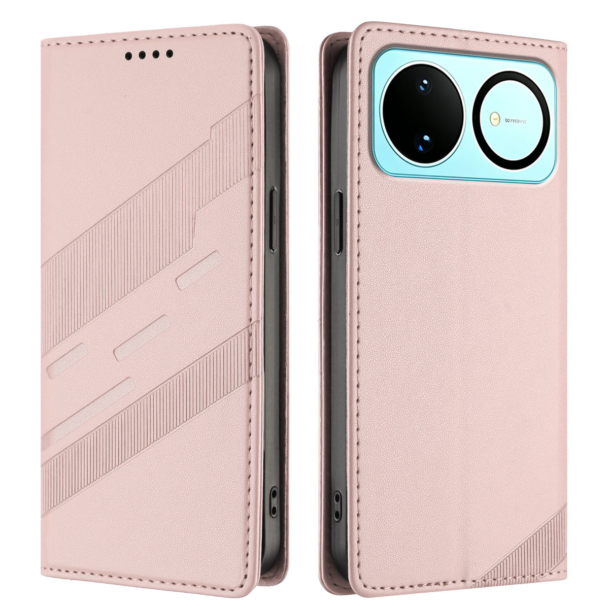 For Huawei nova 16 5G Case 009 Punk Style Imprinted Wallet Stand Folio Flip Leather Cover
