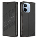 For Xiaomi Redmi Note 17 Pro 5G Case 009 Punk Style Imprinted Wallet Stand Folio Flip Leather Cover