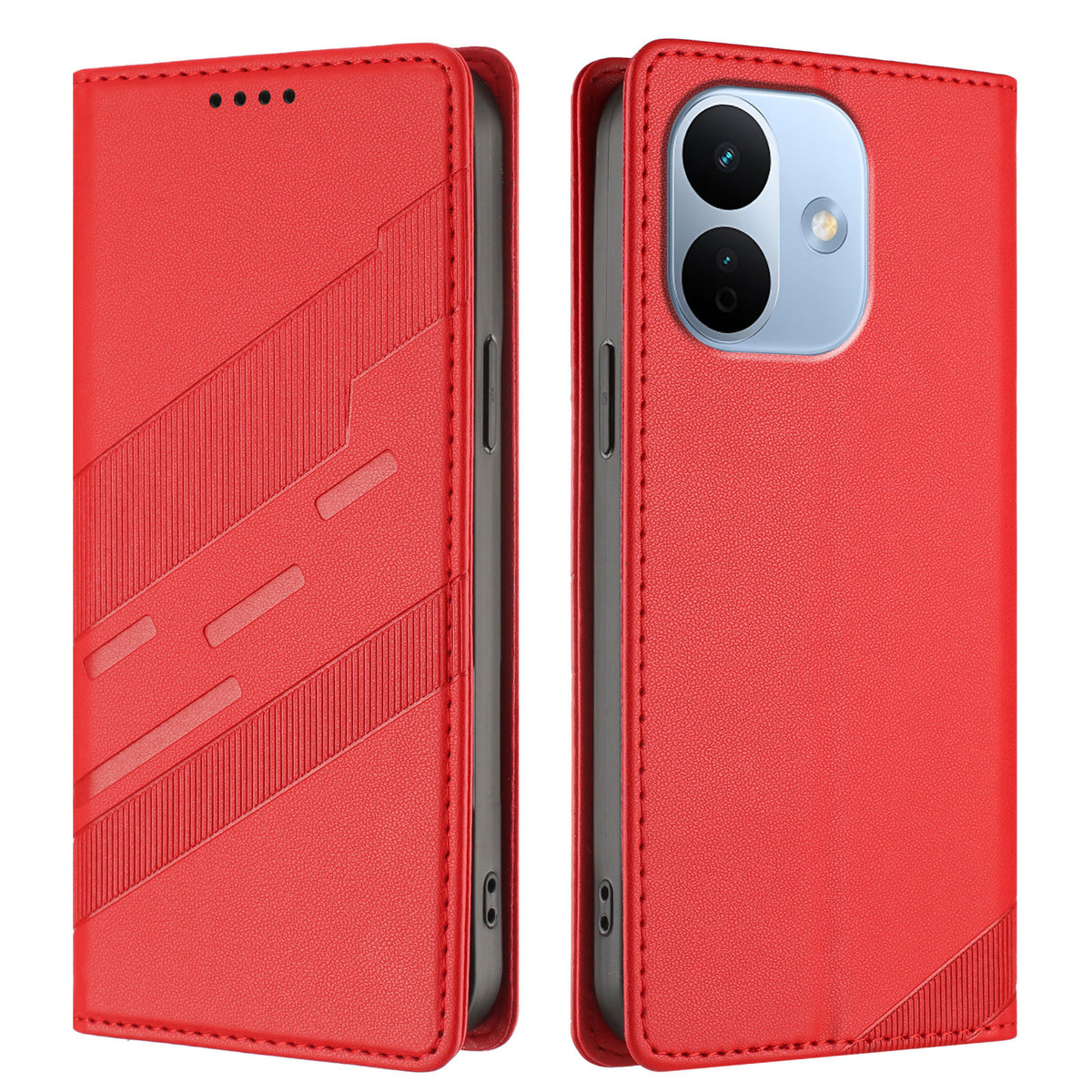 For Xiaomi Redmi Note 17 Pro 5G Case 009 Punk Style Imprinted Wallet Stand Folio Flip Leather Cover