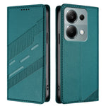For Xiaomi Redmi 17 5G / Xiaomi Redmi 17 4G Case 009 Punk Style Imprinted Wallet Stand Folio Flip Leather Cover