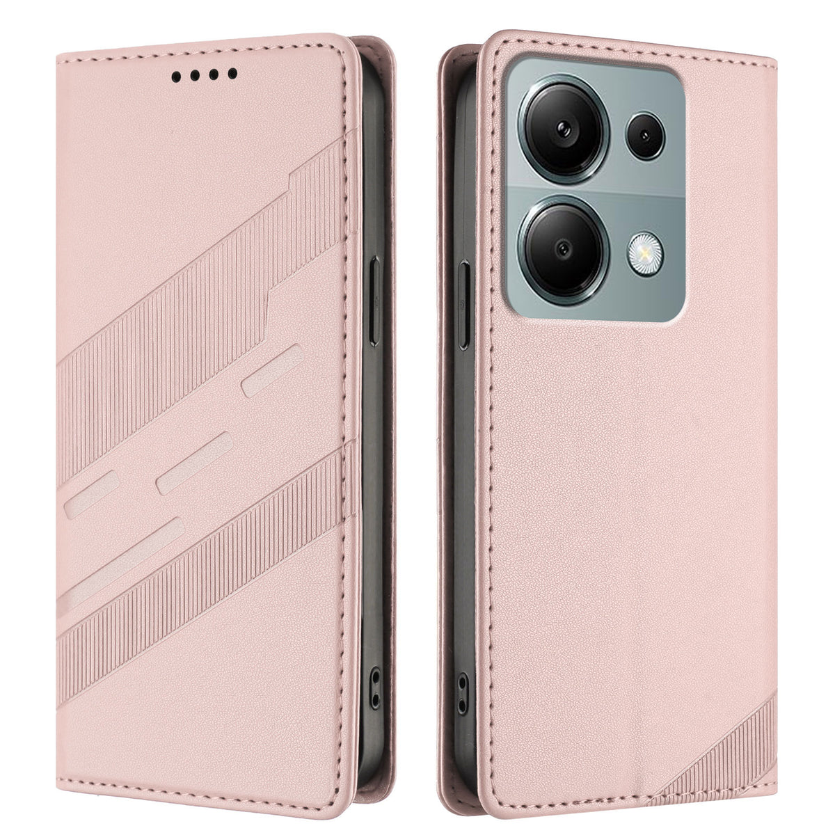 For Xiaomi Redmi 17 5G / Xiaomi Redmi 17 4G Case 009 Punk Style Imprinted Wallet Stand Folio Flip Leather Cover
