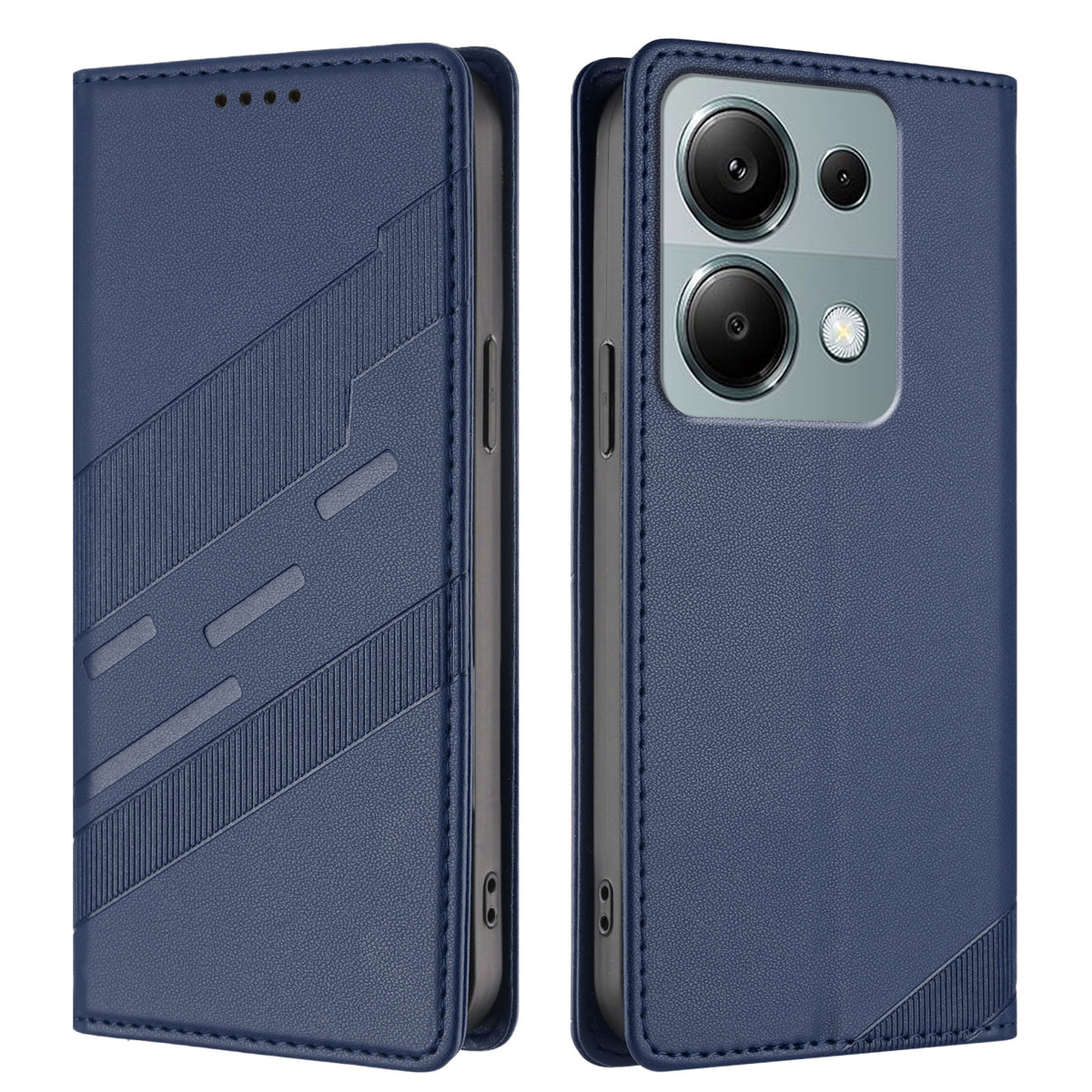 For Xiaomi Redmi 17 5G / Xiaomi Redmi 17 4G Case 009 Punk Style Imprinted Wallet Stand Folio Flip Leather Cover