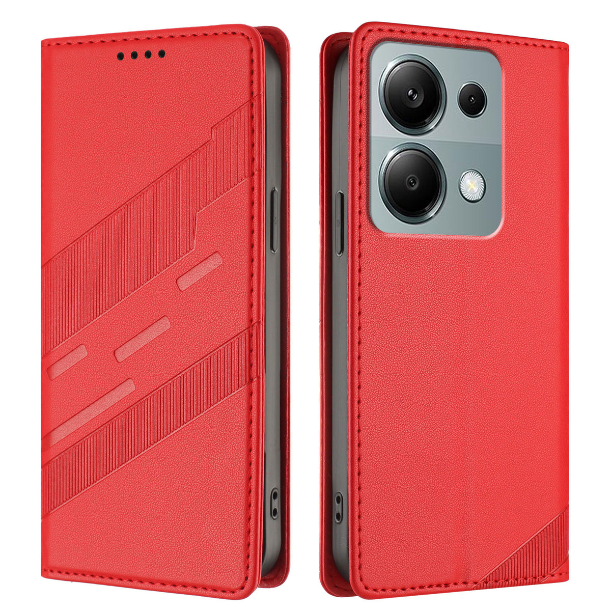For Xiaomi Redmi 17 5G / Xiaomi Redmi 17 4G Case 009 Punk Style Imprinted Wallet Stand Folio Flip Leather Cover