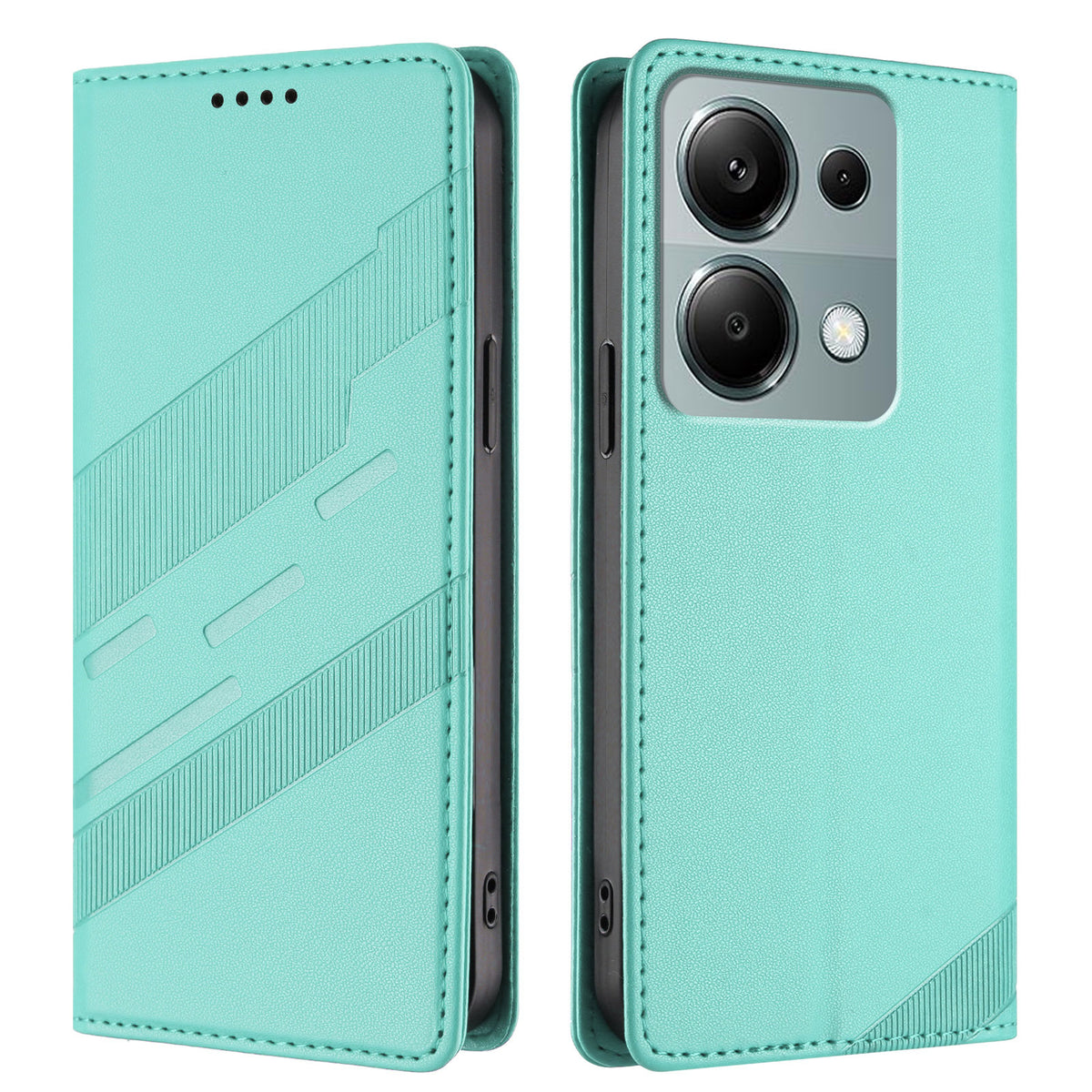 For Xiaomi Redmi 17 5G / Xiaomi Redmi 17 4G Case 009 Punk Style Imprinted Wallet Stand Folio Flip Leather Cover