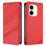 Honor Play 80 Plus 5G / Honor X7e 4G Cover 009 Punk Style Indpræget Pung Stand Folio Flip Læder Cover