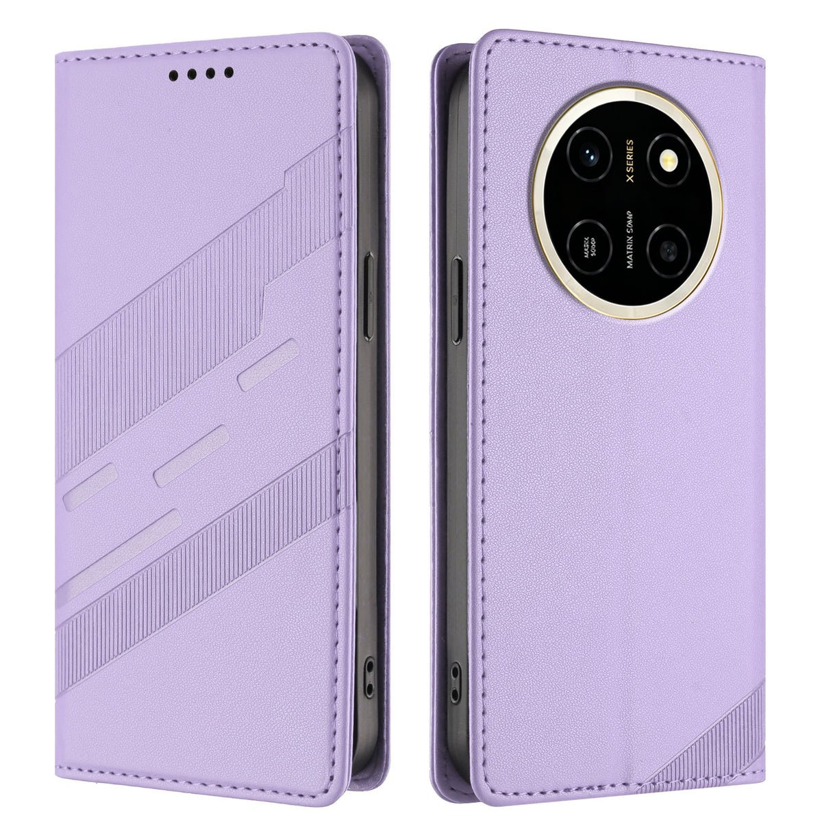 For Honor X80 Pro Max 5G Case 009 Punk Style Imprinted Wallet Stand Folio Flip Leather Cover