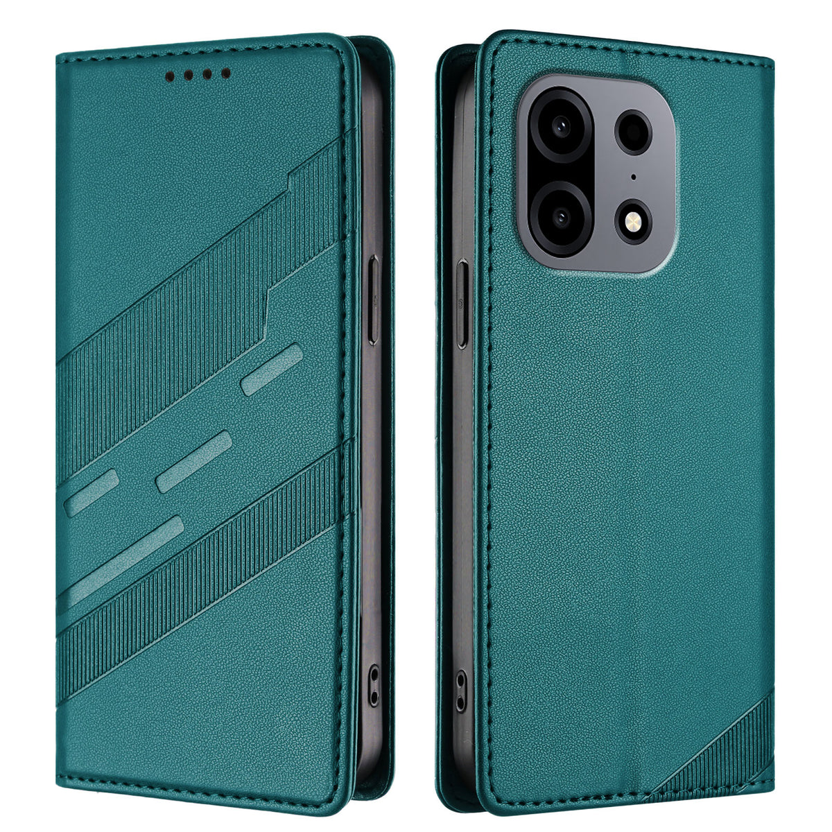 For OnePlus Turbo 6X Pro 5G Case 009 Punk Style Imprinted Wallet Stand Folio Flip Leather Cover