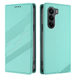 Til OnePlus Turbo 6X 5G Etui 009 Punk Style Imprinted Wallet Stand Folio Flip Læder Cover