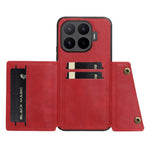For Xiaomi 17T Case with Card Slots Kickstand Leather + TPU Phone Cover