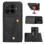 For Xiaomi 17T Case with Card Slots Kickstand Leather + TPU Phone Cover