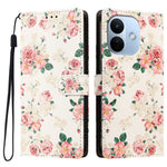 For Xiaomi Redmi Note 17 Pro 5G Case Pattern Printed PU Leather Flip Wallet Phone Cover with Wrist Strap