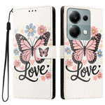 For Xiaomi Redmi 17 5G / Xiaomi Redmi 17 4G Case Pattern Printed PU Leather Flip Wallet Phone Cover with Wrist Strap
