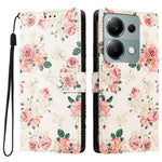For Xiaomi Redmi 17 5G / Xiaomi Redmi 17 4G Case Pattern Printed PU Leather Flip Wallet Phone Cover with Wrist Strap