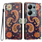 For Xiaomi Redmi 17 5G / Xiaomi Redmi 17 4G Case Pattern Printed PU Leather Flip Wallet Phone Cover with Wrist Strap