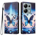 For Xiaomi Redmi 17 5G / Xiaomi Redmi 17 4G Case Pattern Printed PU Leather Flip Wallet Phone Cover with Wrist Strap