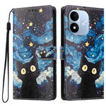 For Xiaomi Redmi Note 17 4G (Global) / Note 17 5G (Global) / Note 17 (India / China) 5G Case Pattern Printed PU Leather Flip Wallet Phone Cover with Wrist Strap