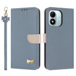 For Xiaomi Redmi Note 17 4G (Global) / Note 17 5G (Global) / Note 17 (India / China) 5G Case Bowknot Decor Wallet Leather Phone Cover with Wrist Strap