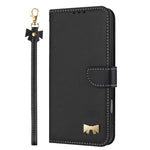 For Xiaomi Redmi Note 17 Pro+ 5G Case Bowknot Decor Wallet Leather Phone Cover with Wrist Strap