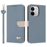 For Xiaomi Redmi Note 17 Pro+ 5G Case Bowknot Decor Wallet Leather Phone Cover with Wrist Strap