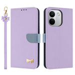 For Xiaomi Redmi Note 17 Pro+ 5G Case Bowknot Decor Wallet Leather Phone Cover with Wrist Strap