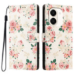 For Honor Play 80 Plus 5G / Honor X7e 4G Case Pattern Printed PU Leather Flip Wallet Phone Cover with Wrist Strap