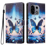 For OnePlus Turbo 6X Pro 5G Case Pattern Printed PU Leather Flip Wallet Phone Cover with Wrist Strap