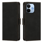 For Xiaomi Redmi Note 17 Pro Max 5G / Note 17 Pro+ 5G Case Skin-touch PU Leather Flip Wallet Phone Cover with Wrist Strap