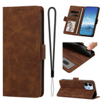 For Xiaomi Redmi Note 17 Pro Max 5G / Note 17 Pro+ 5G Case Skin-touch PU Leather Flip Wallet Phone Cover with Wrist Strap