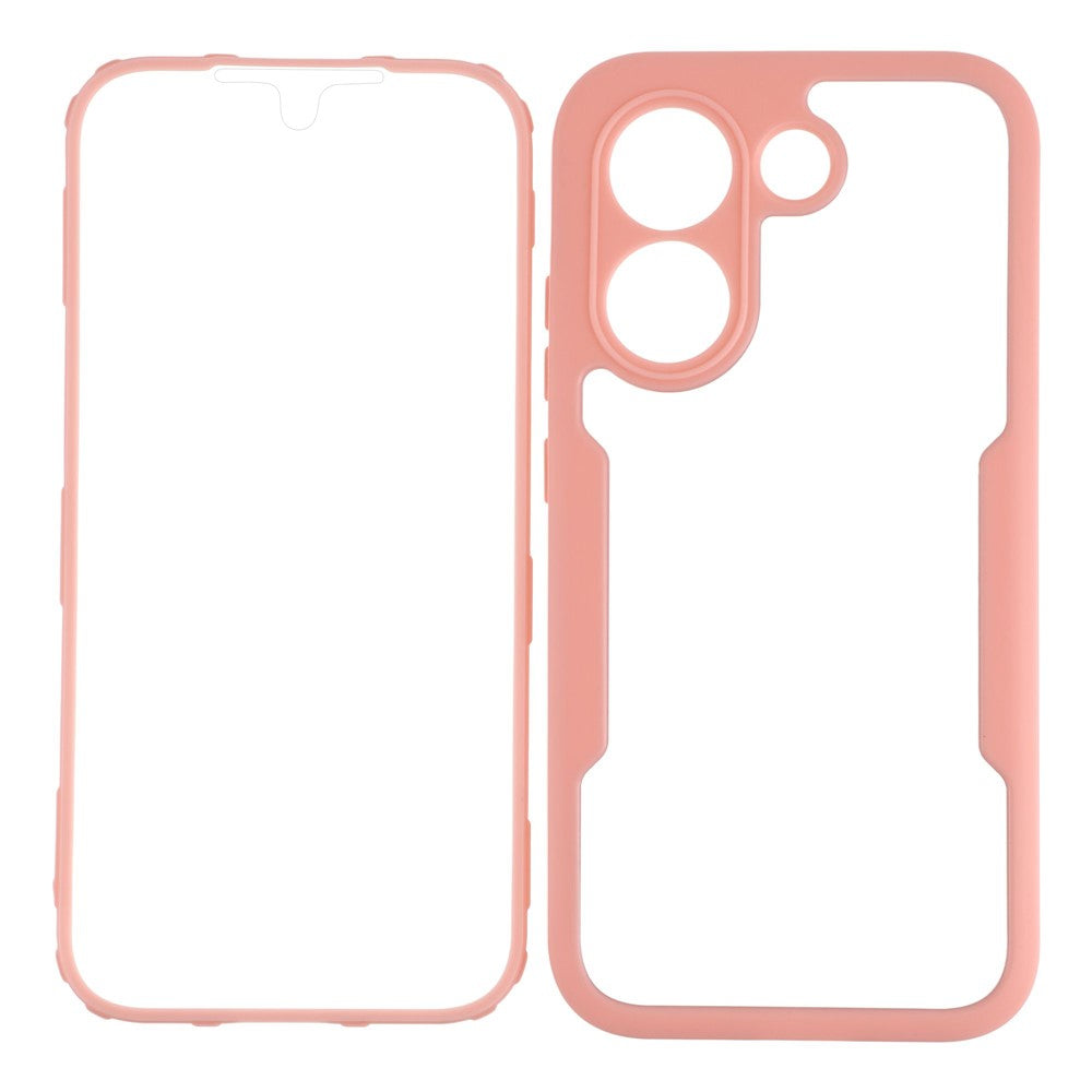 For Xiaomi Poco X8 Pro 5G / Redmi Turbo 5 5G Phone Case Acrylic + TPU Clear Phone Cover with PET Screen Film