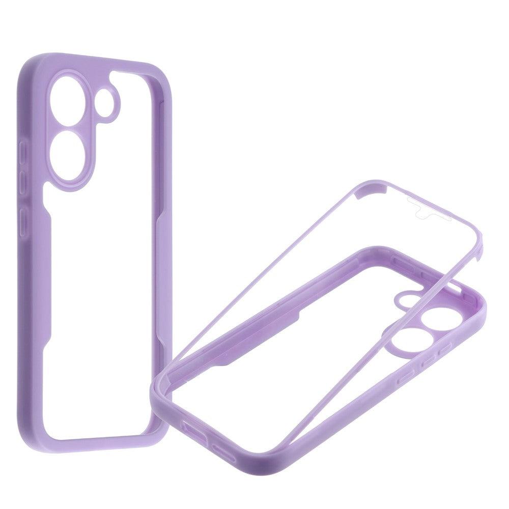 For Xiaomi Poco X8 Pro 5G / Redmi Turbo 5 5G Phone Case Acrylic + TPU Clear Phone Cover with PET Screen Film