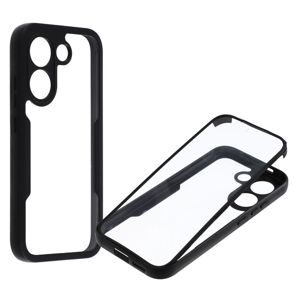 For Xiaomi Poco X8 Pro 5G / Redmi Turbo 5 5G Phone Case Acrylic + TPU Clear Phone Cover with PET Screen Film