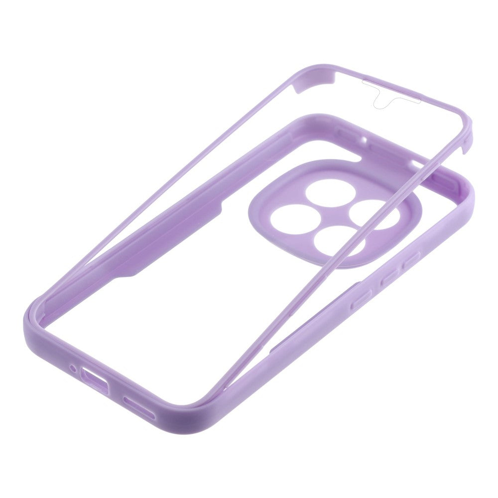 For Xiaomi Redmi Note 15 Pro 4G (Global) Case Acrylic + TPU Clear Phone Cover with PET Screen Film