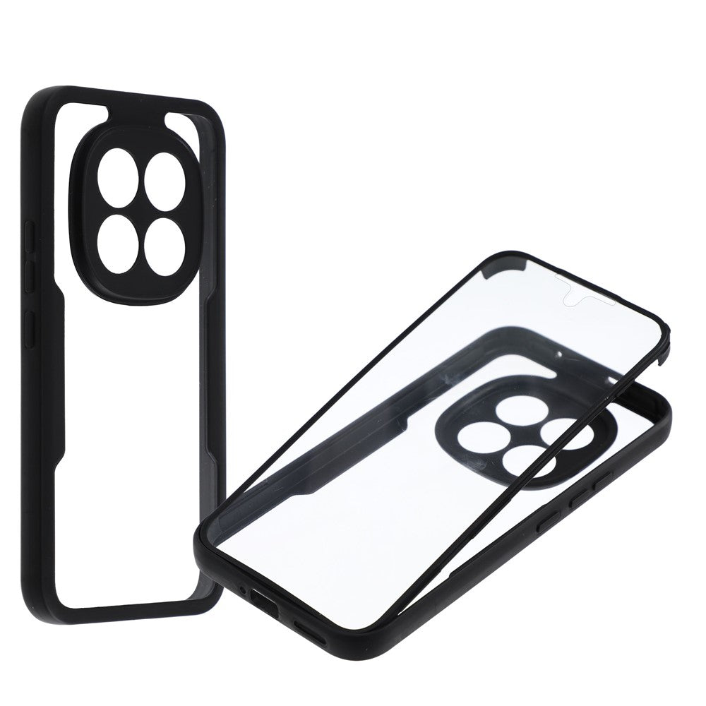 For Xiaomi Redmi Note 15 Pro 4G (Global) Case Acrylic + TPU Clear Phone Cover with PET Screen Film